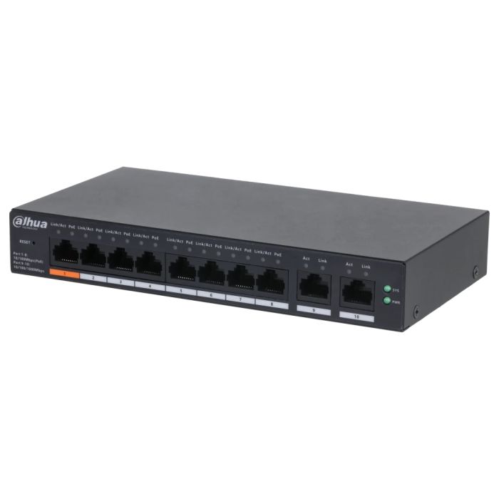 Комутатор мережевий Dahua DH-CS4010-8ET-60