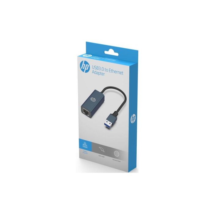 Перехідник USB 3.0 AM to RJ45 Ethernet 1000Mbps HP (DHC-CT101)