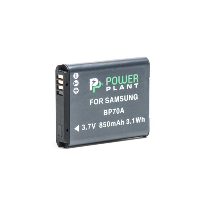 Акумулятор до фото/відео PowerPlant Samsung BP70A (DV00DV1261)