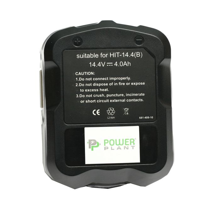 Акумулятор до електроінструменту PowerPlant для HITACHI GD-HIT-14.4(B) 14.4V 4Ah Li-Io (DV00PT0011)