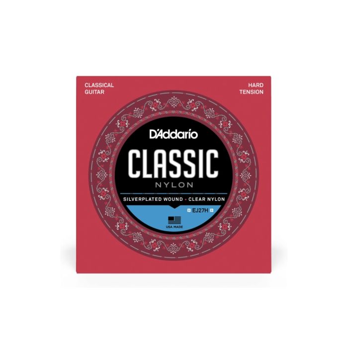 Струни для гітари D'Addario Student Classics Hard Tension (EJ27H)