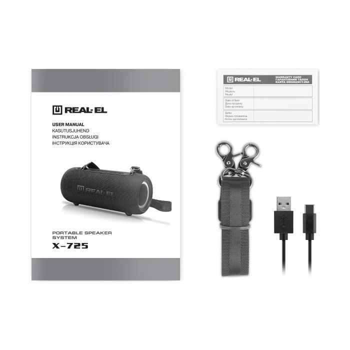 Акустична система REAL-EL X-725 (EL121600028)