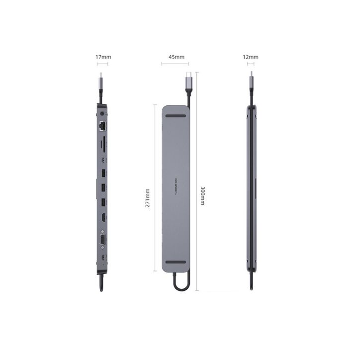 Концентратор REAL-EL CQ-1000, space grey (EL123110005)