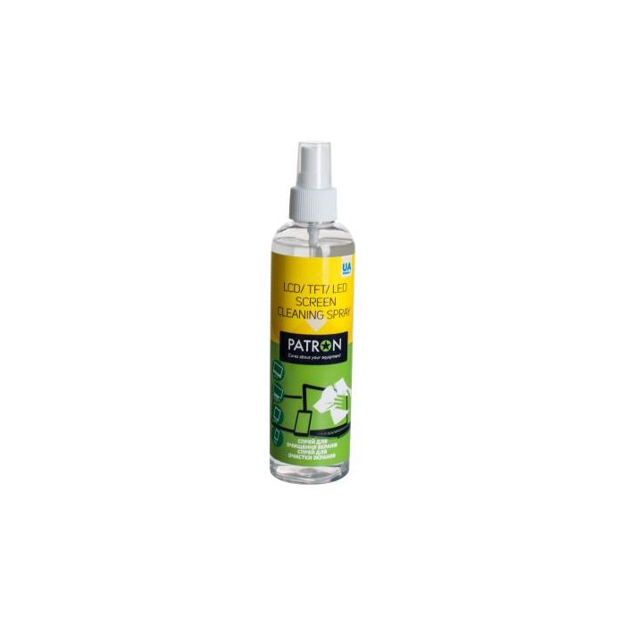 Спрей для очищення Patron Screen spray for TFT/LCD/LED 250мл (F3-001)