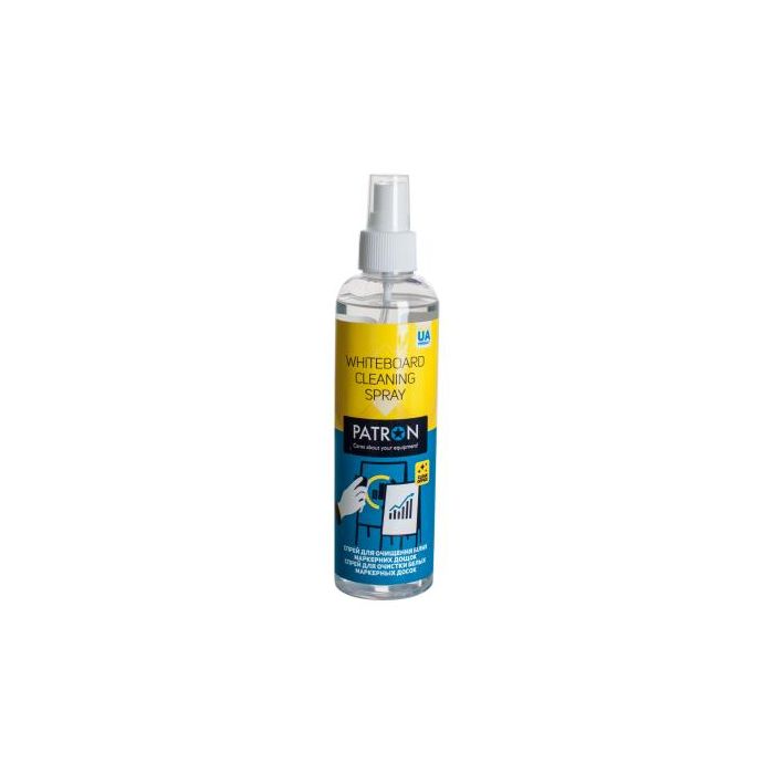 Спрей для очищення Patron Whiteboard Cleaner 250мл (F3-007)