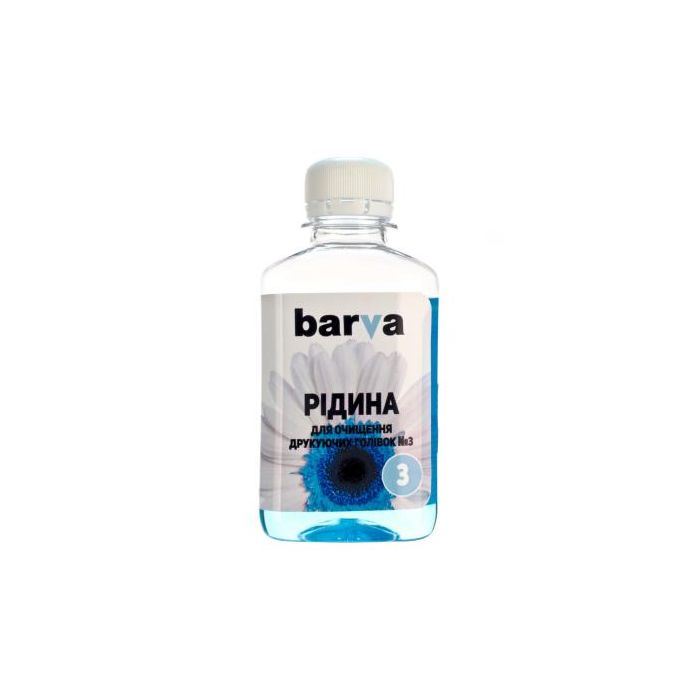 Рідина для очистки Barva №3 для CANON/EPSON/HP/LEXMARK (Pigment) 180г (F5-020)