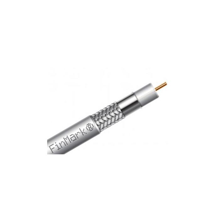 Кабель телевізійний FinMark RG-660, CU, 305м, white (F660BVcu_305_white)