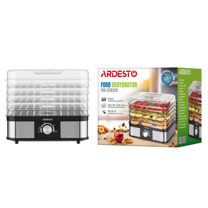 Сушка для овочів та фруктів Ardesto FDB-52832B