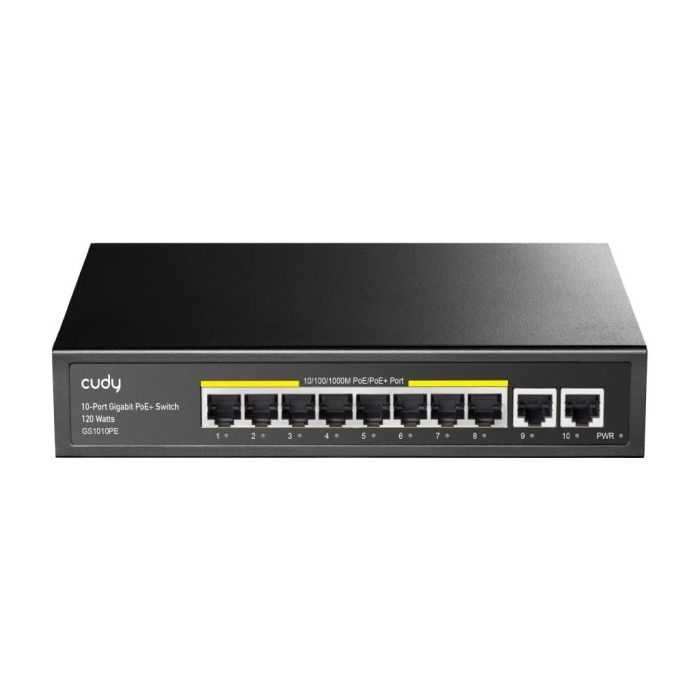 Комутатор мережевий Cudy GS1010PE