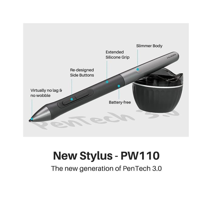 Графічний планшет Huion Inspiroy 2 S (H641P)