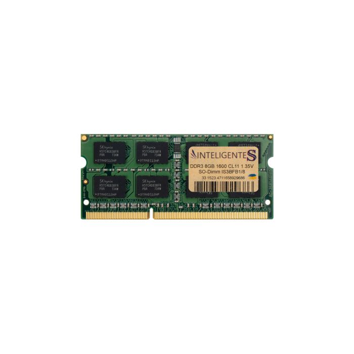 Модуль пам'яті для ноутбука SoDIMM DDR3L 8GB 1600 MHz INTELIGENTES (IS3BFB1/8)
