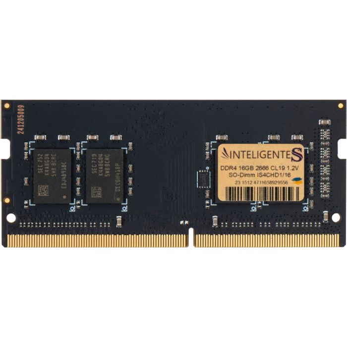 Модуль пам'яті для ноутбука SoDIMM DDR4 16GB 2666 MHz INTELIGENTES (IS4CHD1/16)