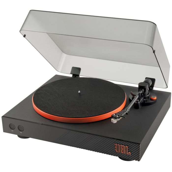 Програвач вінілу JBL Spinner BT Black/Orange (JBLSPINNERBTBLKEU)