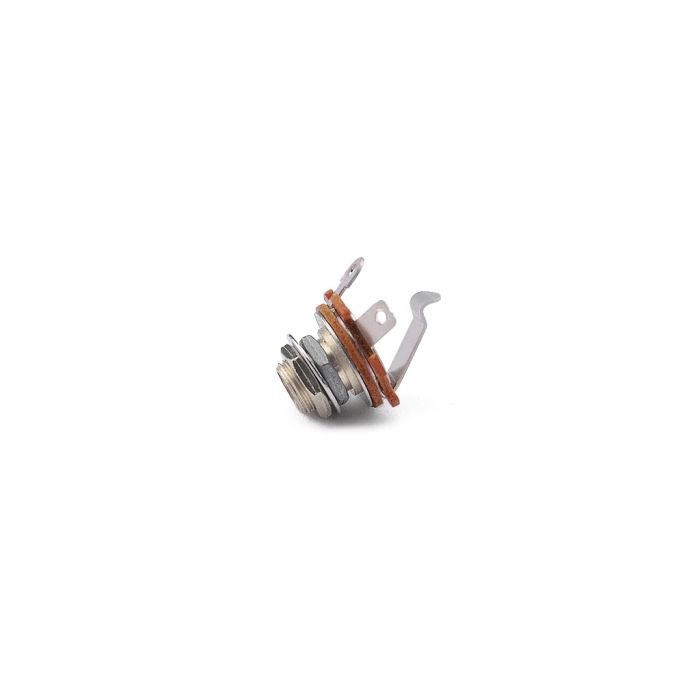 Вихідний роз'єм для гітари Paxphil 1/4 Output Jack (Chrome) (JC10/2P)