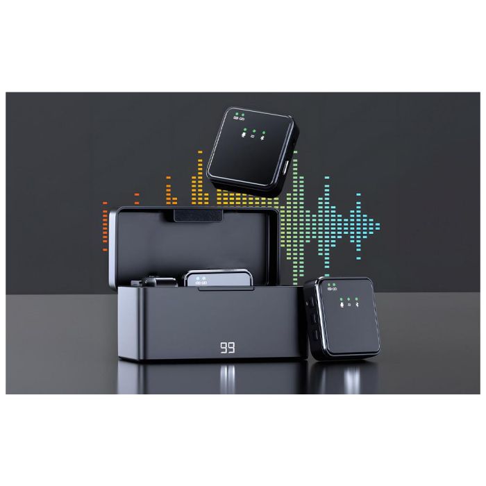 Мікрофон XoKo K100 Lightning-Type-C 2 шт. (K100-BK)