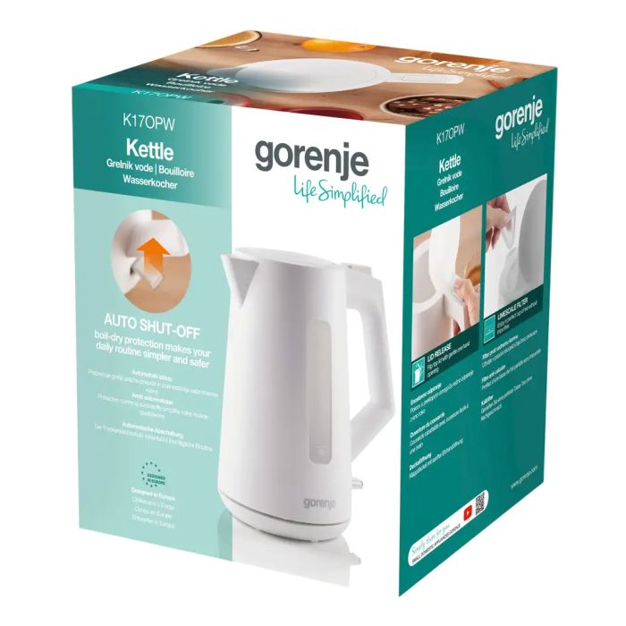 Електрочайник Gorenje K17OPW