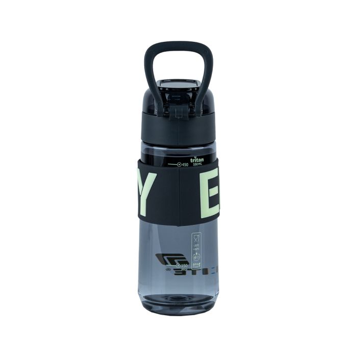 Пляшка для води Kite 550 мл сіра (K25-1232-1)