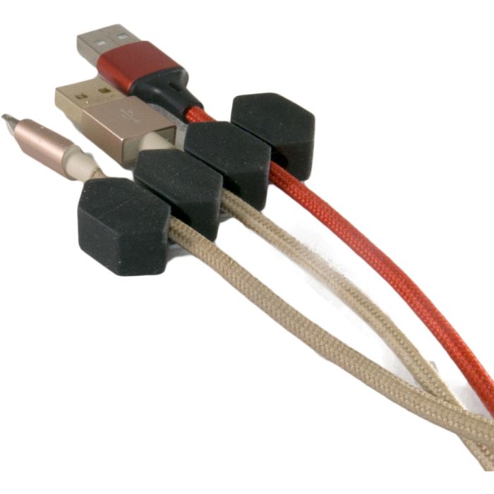 Тримач для кабелю Extradigital CC-963 Cable Clips, Black (KBC1808)
