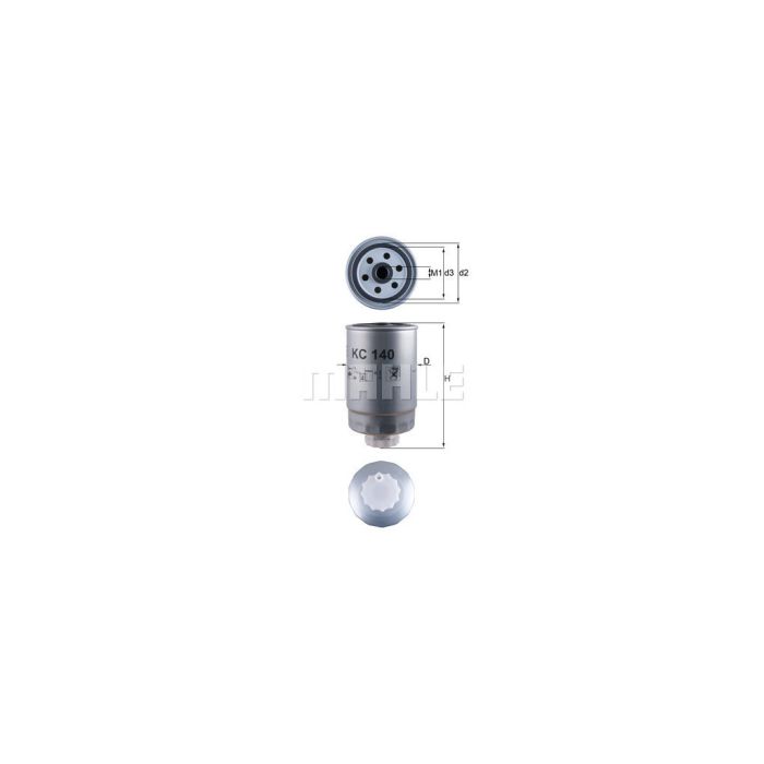 Фільтр паливний Mahle KC140