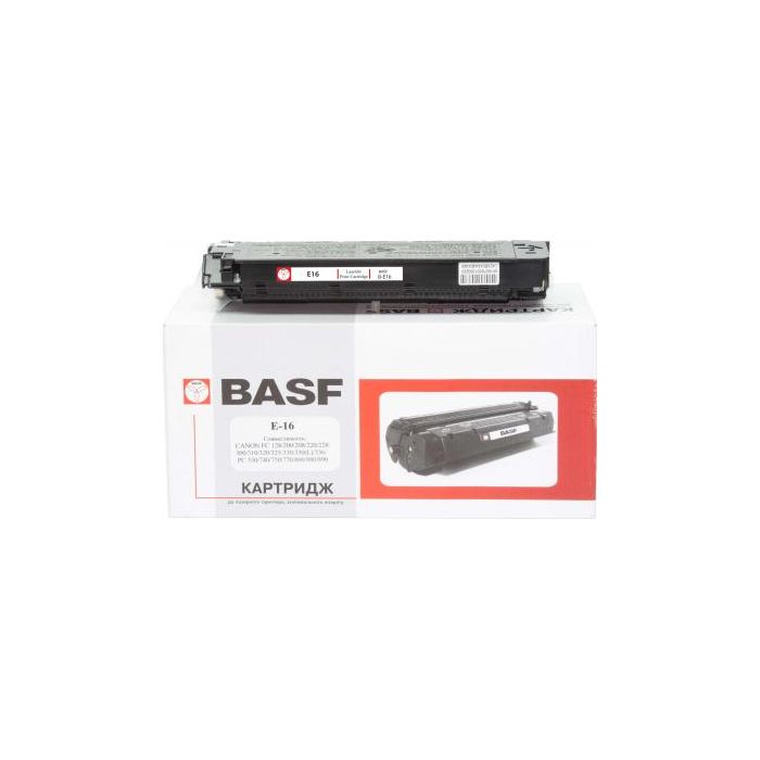 Картридж BASF Canon E16 Black, для FC-128/230/310/330 (KT-E16)
