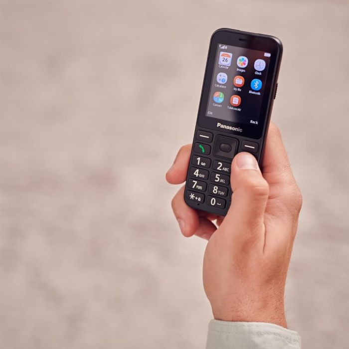 Мобільний телефон Panasonic KX-TU250 Black (KX-TU250EXB)