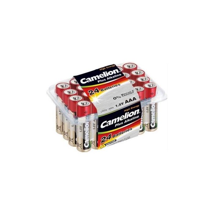 Батарейка Camelion AAA Plus Alkaline LR03 * 24 (LR03-PB24)