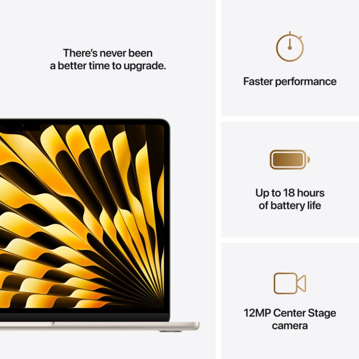 Ноутбук Apple MacBook Air 15 M4 A3241 Starlight (MW1J3UA/A)