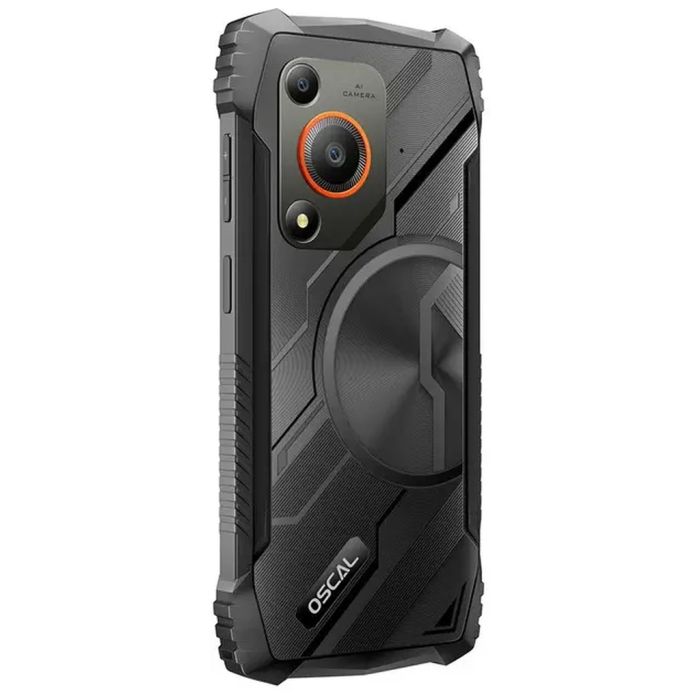 Мобільний телефон Oscal Marine 1 4/128GB Black