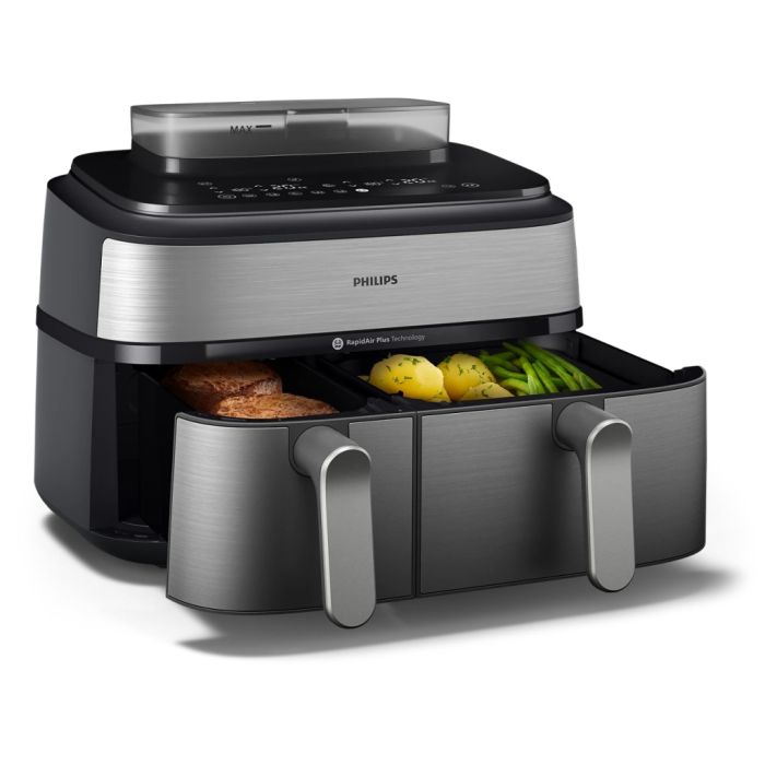Мультипіч Philips Dual Basket Airfryer 5000 Series (NA555/00)