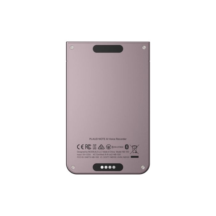 Цифровий диктофон PLAUD AI Note Starlight (NB-100-ST)