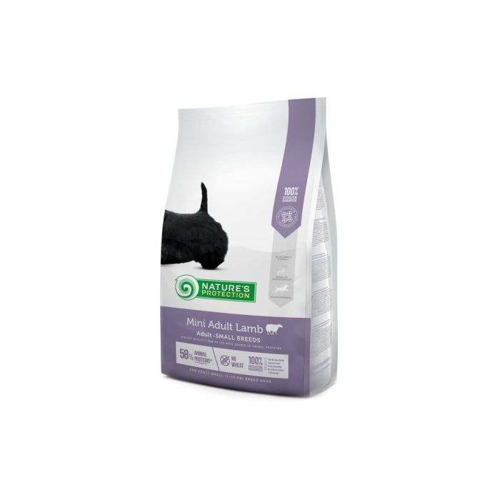 Сухий корм для собак Nature's Protection Mini Adult Lamb Small breeds 2 кг (NPS45734)