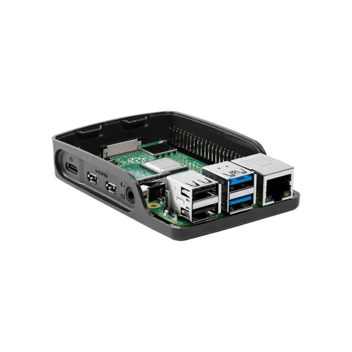 Корпус для Мікро ПК Raspberry Pi RPi 4 Official Case Black/Grey (OFI051)