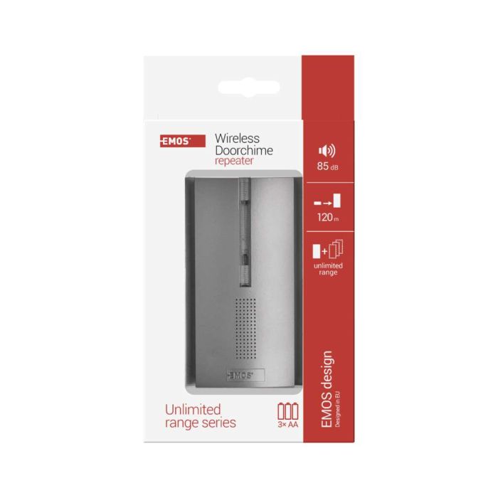 Дверний дзвінок EMOS бездротовий P5763R 3x AA for P5760, P5763, P5760T (P5763R)