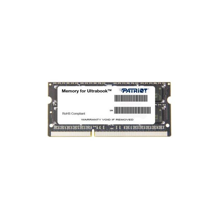 Модуль пам'яті для ноутбука SoDIMM DDR3L 8GB 1600 MHz Patriot (PSD38G1600L2S)