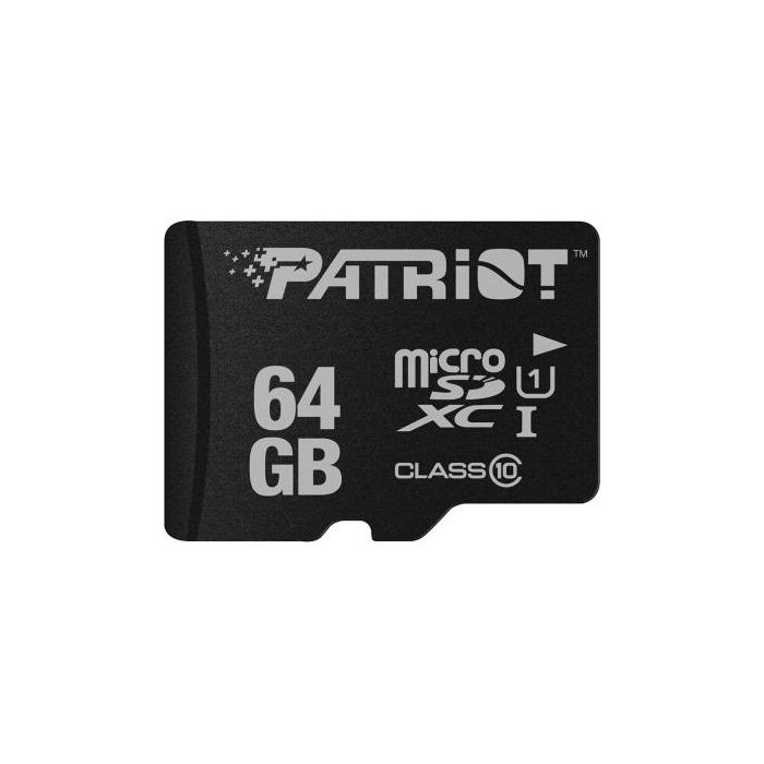 Карта пам'яті Patriot 64GB microSD class10 UHS-1 (PSF64GMCSDXC10)