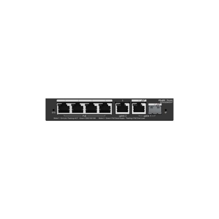 Комутатор мережевий Ruijie Networks RG-ES206GS-P