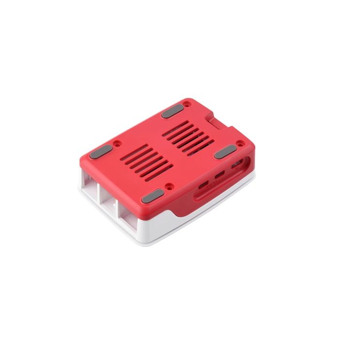 Корпус для Мікро ПК Raspberry Pi Корпус червоно-білий для Raspberry Pi 5 офіційний (SC1159)