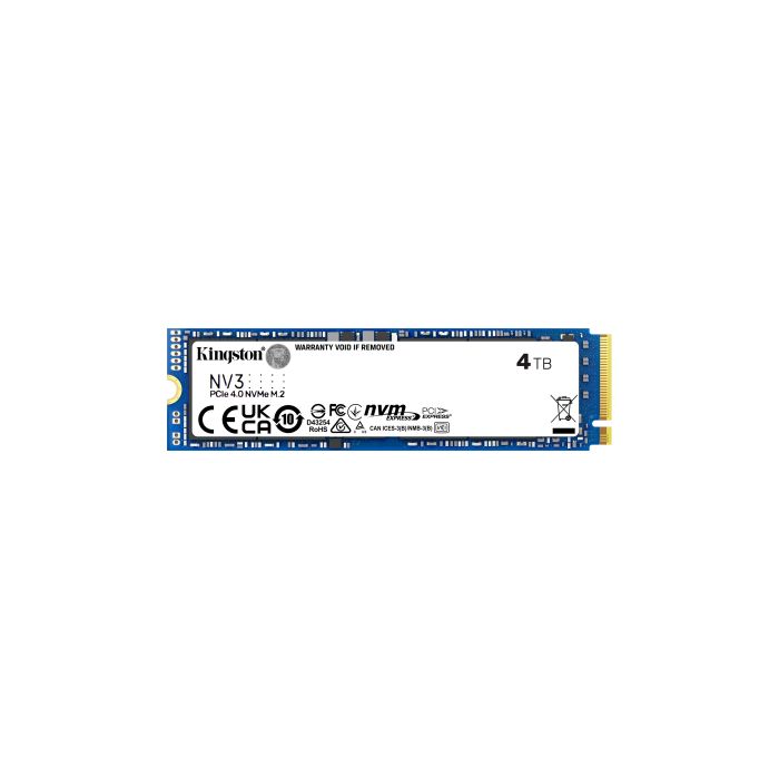 Накопичувач SSD M.2 2280 4TB Kingston (SNV3S/4000G)