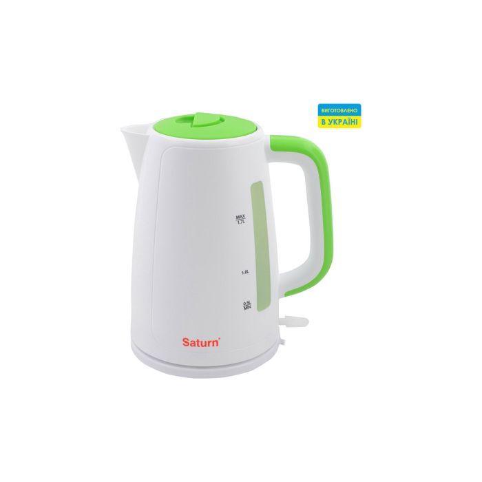 Електрочайник Saturn ST-EK8435U White/Green