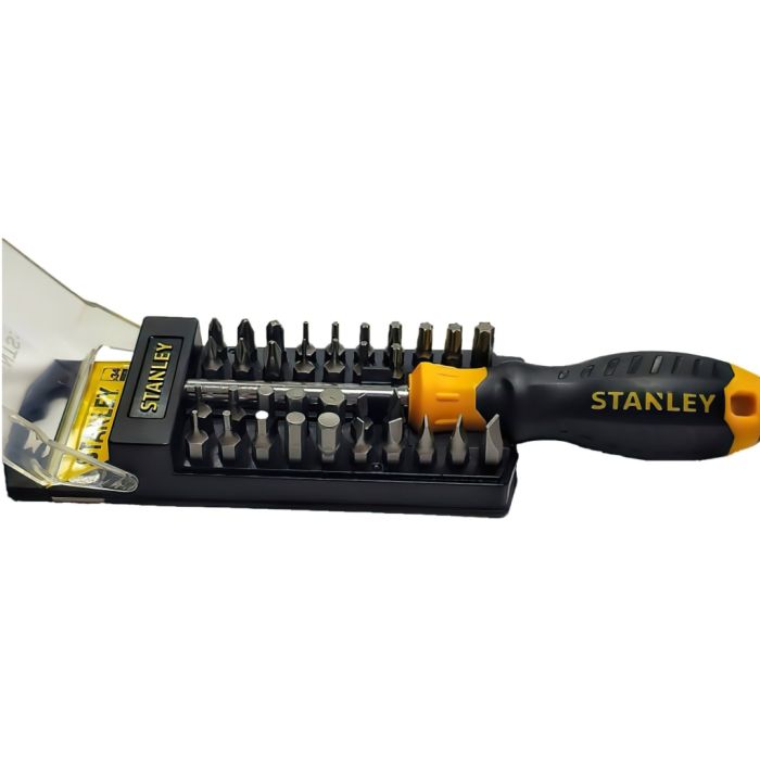 Набір викруток Stanley Multibit багатофункціональна з 34 насадками. (STHT0-70885)