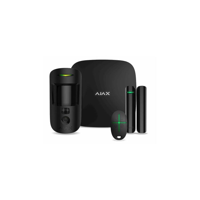 Комплект охоронної сигналізації Ajax StarterKit Cam HDR black
