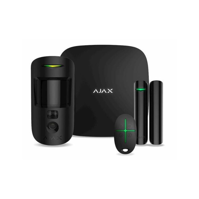 Комплект охоронної сигналізації Ajax StarterKit Cam HDR black
