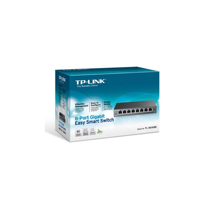 Комутатор мережевий TP-Link TL-SG108E