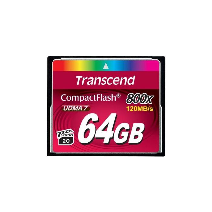 Карта пам'яті Transcend 64GB 800x (TS64GCF800)