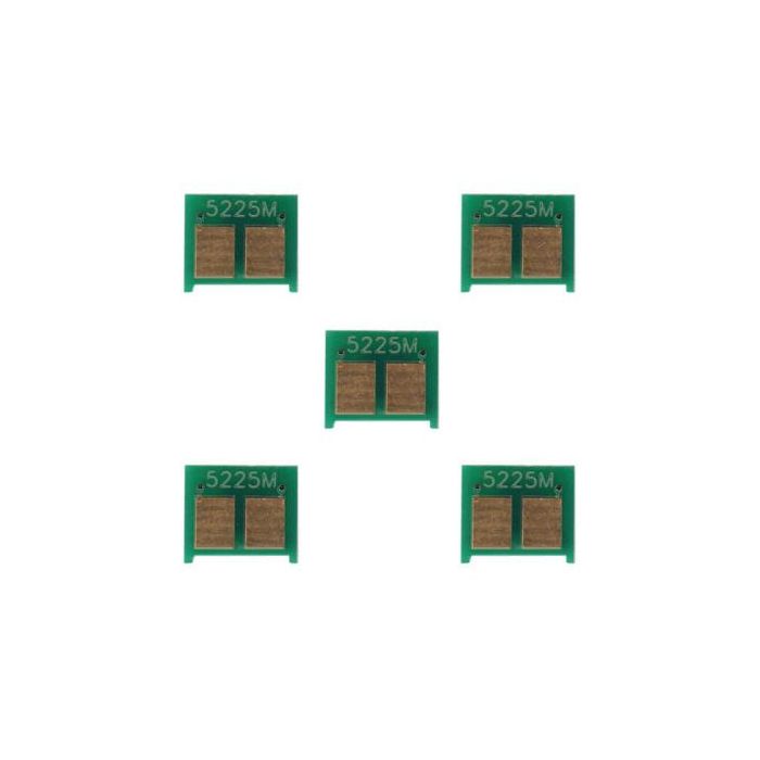 Чип для картриджа HP CLJ CP5220/5225 Yellow BASF (WWMID-71853)