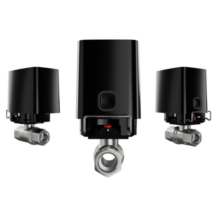 Кульовий кран Ajax WaterStop1/2 black