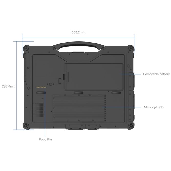 Ноутбук Vinga Scout X14A (X14A-1255321024BWP)