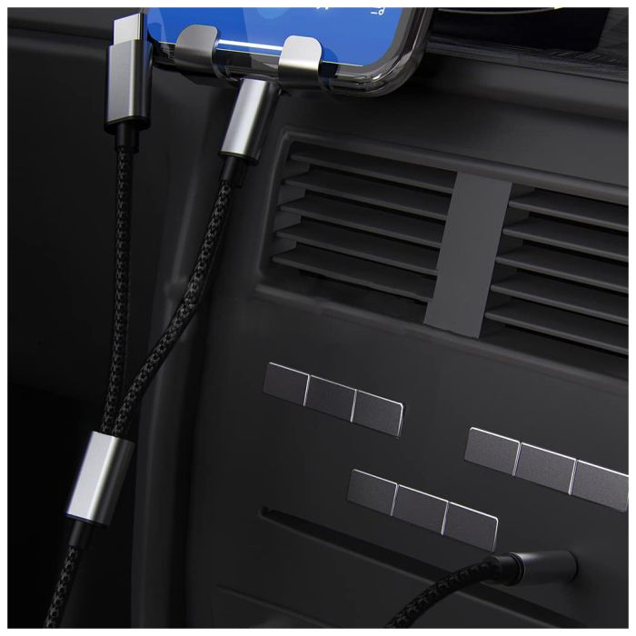 Кабель мультимедійний 3.5mm M to USB-C + Lightning 1.15m XoKo (XK-MH-232)