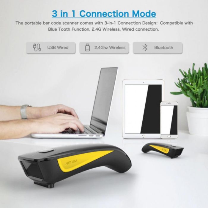Сканер штрих-коду Netum C750 2D, bluetooth (С750-NT0051)