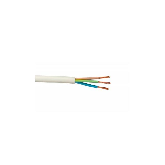 Кабель силовий ЗЗКМ 3х1.5 кв.мм гибкий, 100м (ПВС 3x1,5 ECG)
